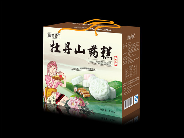牡丹山药糕